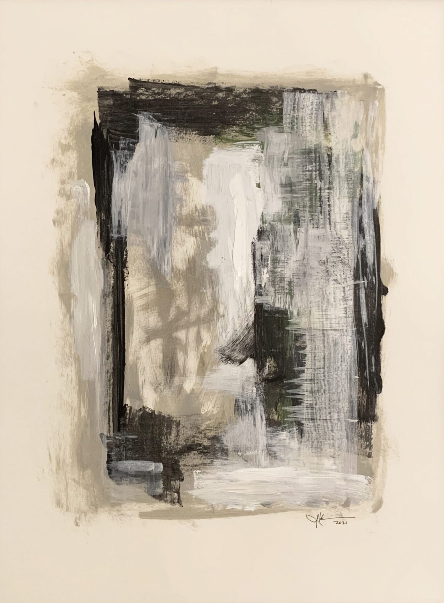 Untitled 91 by J. Kent Martin, Works on Paper, cropped