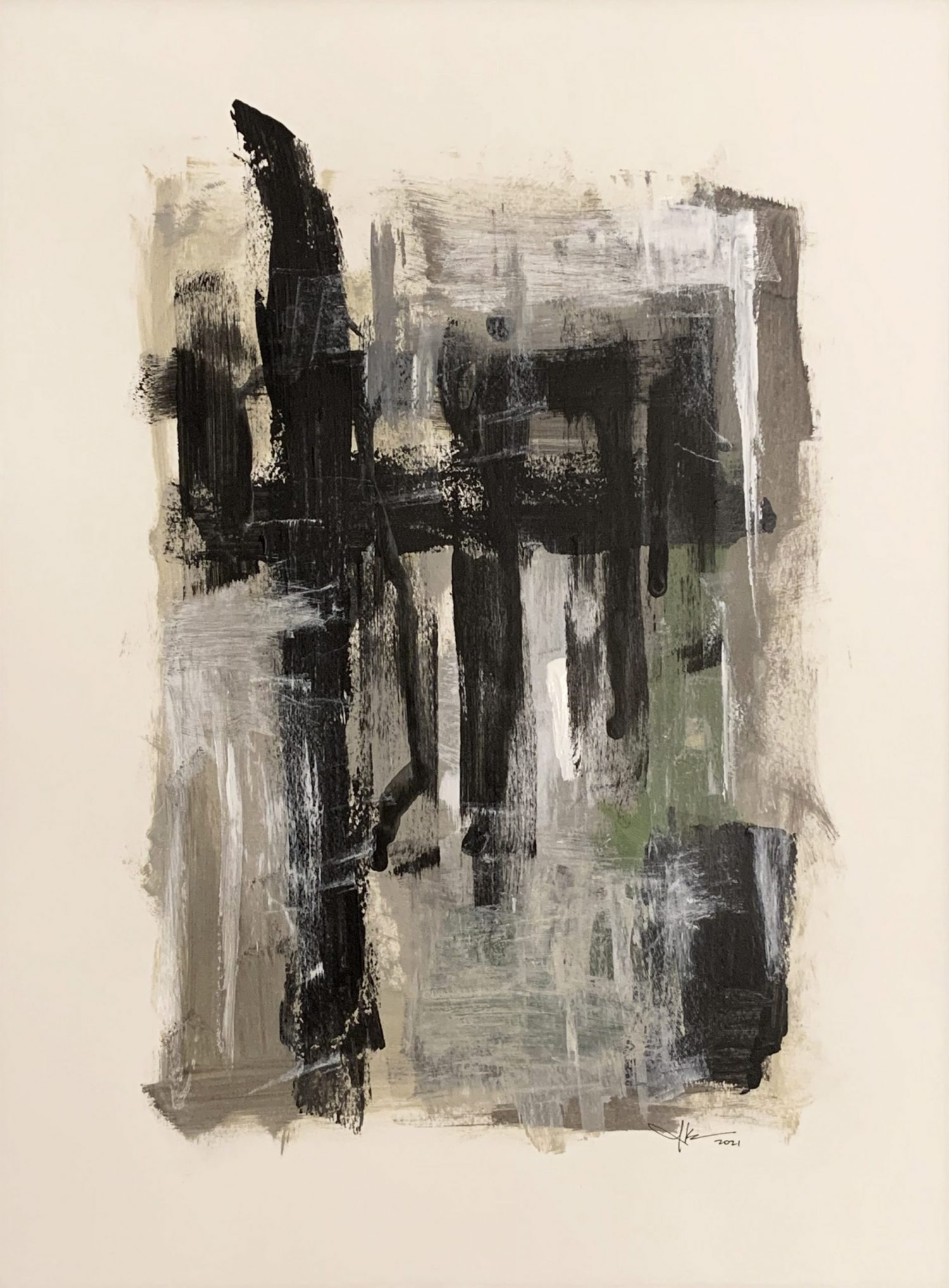 Untitled 92 by J. Kent Martin, Works on Paper, cropped